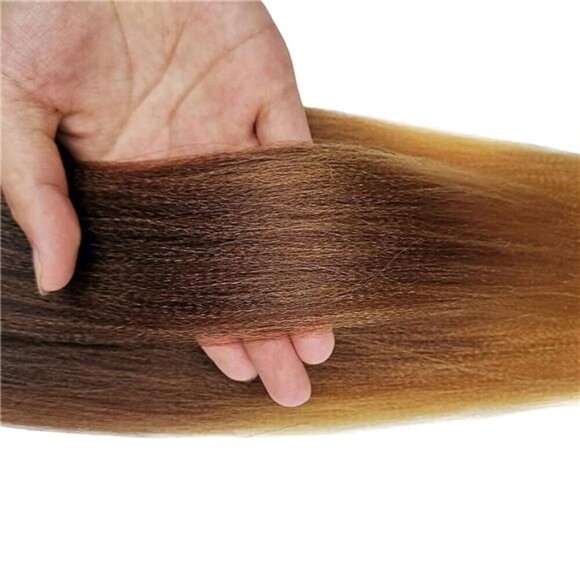 Liang Dian Pre Stretched Braiding Hair Ombre 30 Inch 8 Packs Synthetic Crochet - Picture 4 of 7